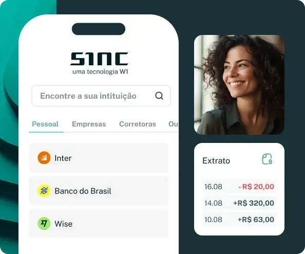 S1NC App Dashboard Mockup